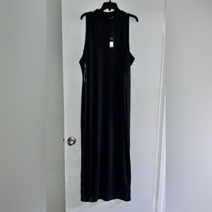 Fashion Nova Black Sleeveless Maxi Dress